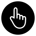 Cursor finger 2 icon