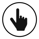 Cursor hand icon