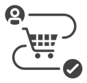 Customer journey icon
