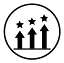 Customer product rating icon