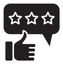 Customer review icon