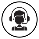 Customer support icon