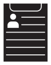 CV icon