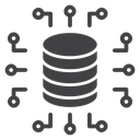 Data aggregation icon