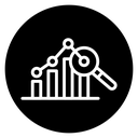 Data analytics icon