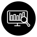 Data analytics icon