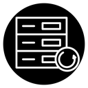 Data backup icon