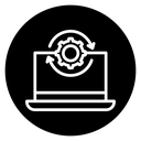 Data processing icon
