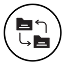 Data synchronization icon