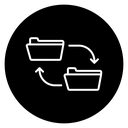 Data transfer 2 icon