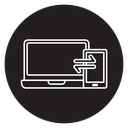 Data transfer icon