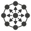 Decentralized icon