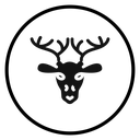 Deer animal icon