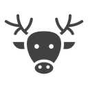 Deer rudolph icon
