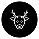 Deer rudolph 2 icon