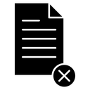 Delete Document 2 icon