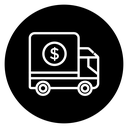 Delivery cost icon