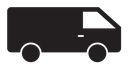 Delivery van icon
