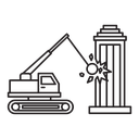 Demolition icon