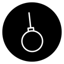 Demolition ball icon