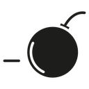Demolition Bomb Line icon