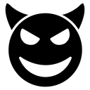 Demon devil icon