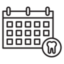 Dental appointment icon