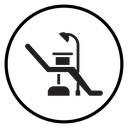 Dentist chair icon