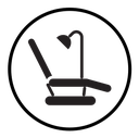 Dentist chair icon