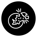 Destroyed planet icon