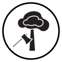 Destruction of forests icon