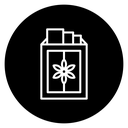 Detergent Box Black Filled icon