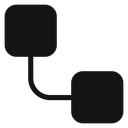 Diagram nested 2 icon