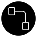 Diagram nested icon