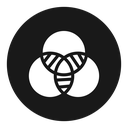 Diagram venn icon