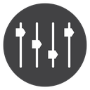 Diamond Slider Equalizer icon