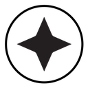 Diamond star icon