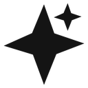 Diamond star icon