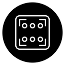 Dice six 2 icon