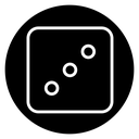 Dice three icon