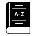 Dictionary A-Z Book icon