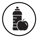 Diet drink icon