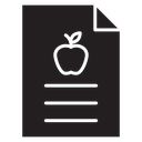 Diet plan icon