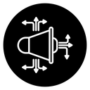 Digital campaign icon