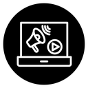 Digital campaign icon