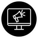 Digital marketing icon
