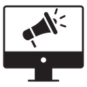 Digital marketing icon