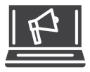 Digital marketing icon