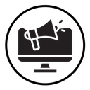 Digital marketing icon