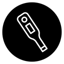 Digital thermometer icon